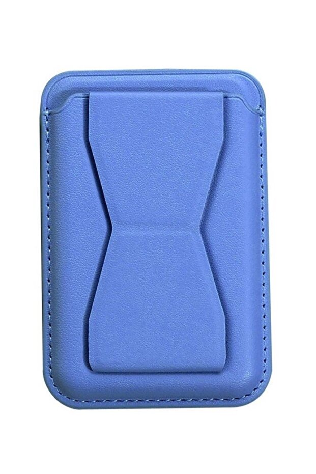 MAGSAFE Card Holder with Stand – Magnetic Wallet for iPhone, Premium Leather, Slim & Compact Design,