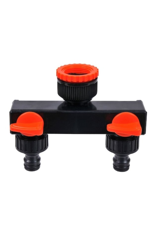 Double Faucet Connector with Switch
