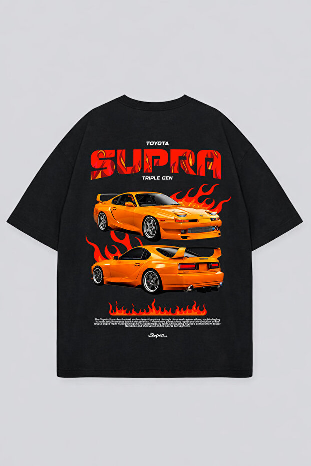 Unisex Oversize T-Shirt 100% Cotton Printed T-Shirt Comfortable Fit Daily Stylish Combination
