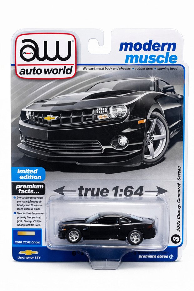 1:64 Chevrolet Camaro Ss Modern Muscle Limited Edition Diecast Model Car