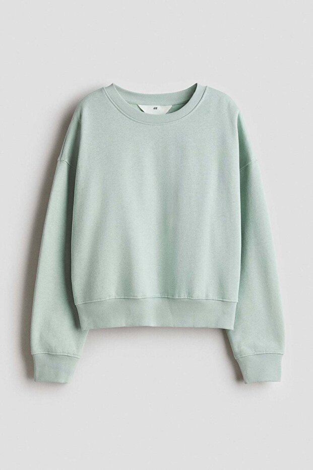 Crew-neck sweatshirt