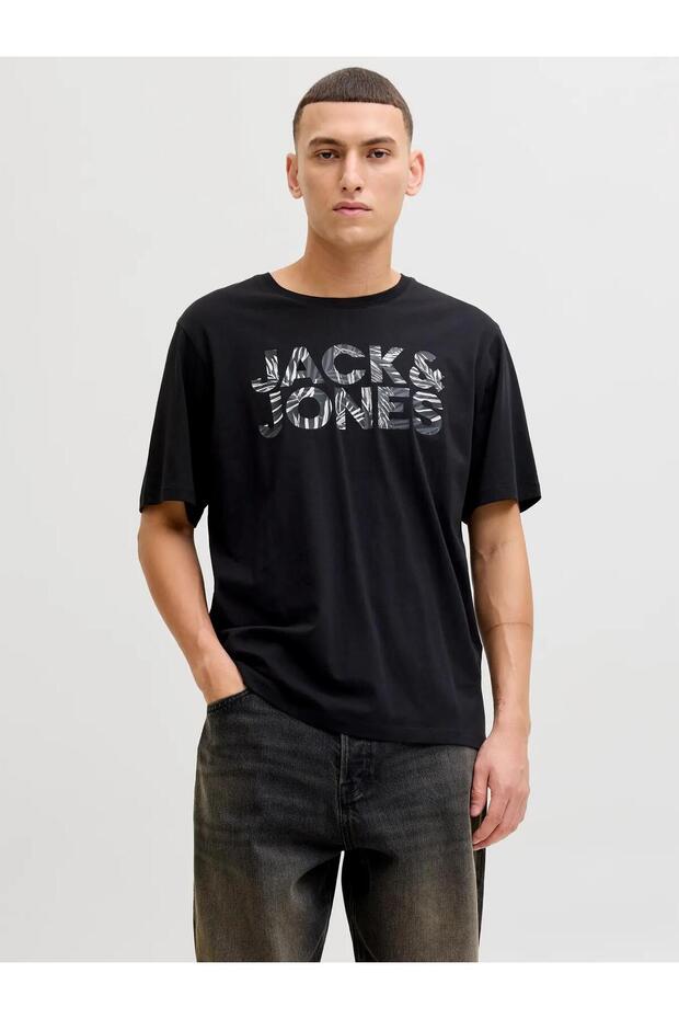 Jack Jones Jeff Logo Regular Fit Men's T-Shirt 12288536