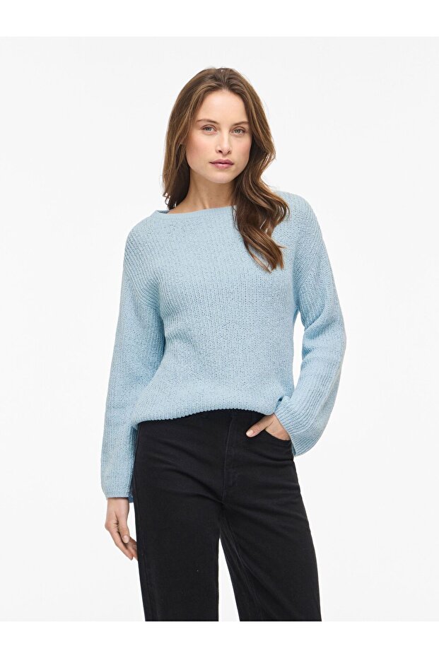 Strickpullover VISUMMI U-Boot-Ausschnitt - 1