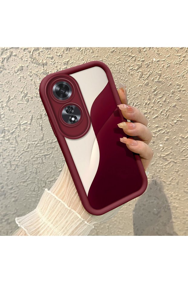 Oppo A60 Compatible Stylish and Simple Design Colorful Silicone Phone Case with High Quality
