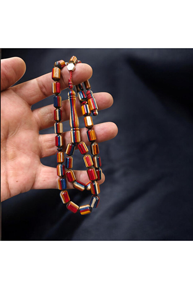 Handmade Capsule Cut Signature Model Camphor Wood Prayer Beads