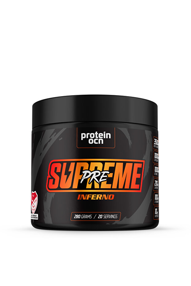 Proteinocean Preworkout Supreme Inferno / 280g 20 Servis