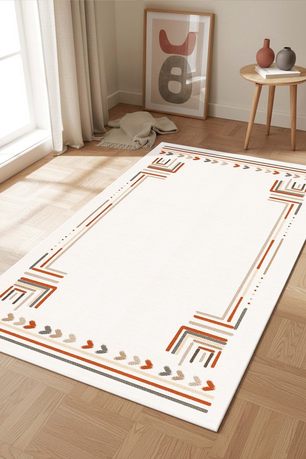 Machine Washable Non-Slip Base Stain-Resistant Digital Living Room Carpet Kitchen Carpet Rug and Runner