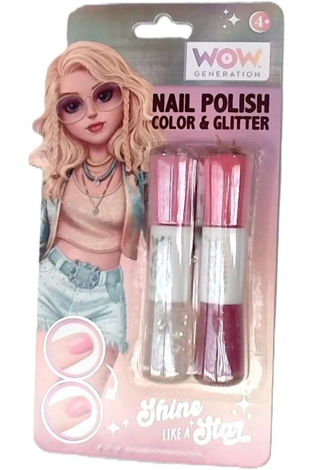 Nail Polish Glitter And Color WOW00013