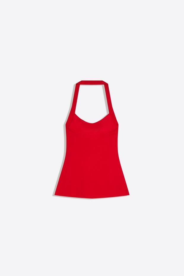 Halter yaka top - 6