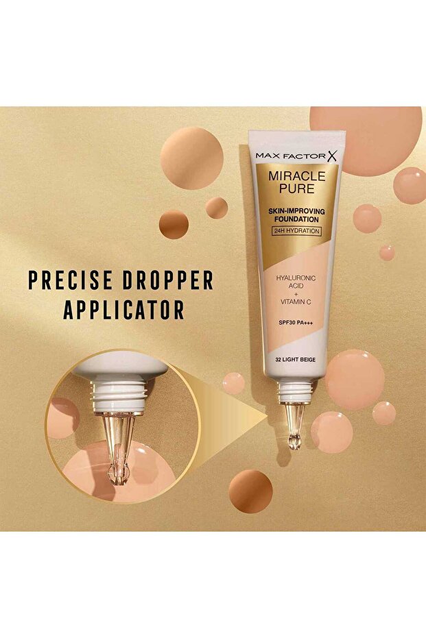 Miracle Liquid Foundation 55, Beige, 30 ml - 8