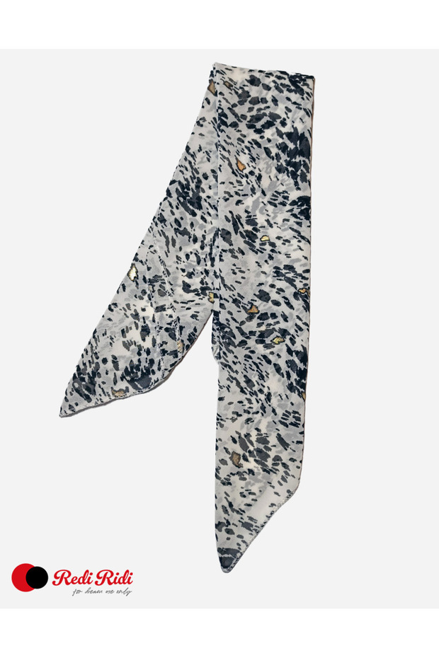 Scarf Patterned Glitter Model.4146
