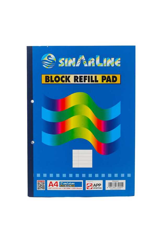 Sinar Line Refill Pad A4 200 Sheets
