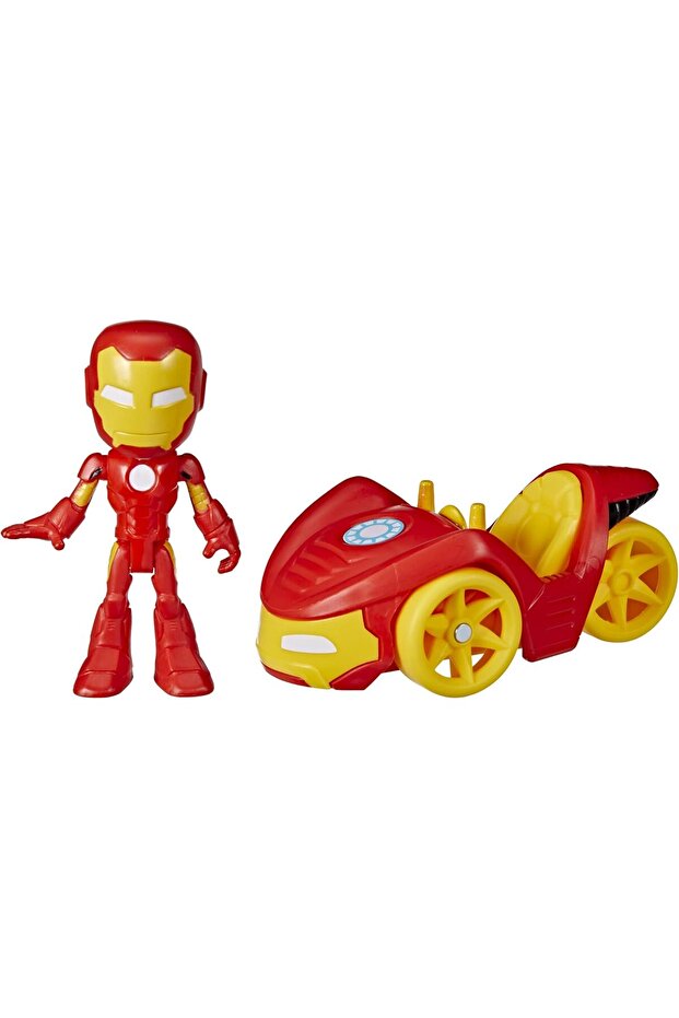 Spidey And His Amazing Friends Iron Man And Iron Racer F3992