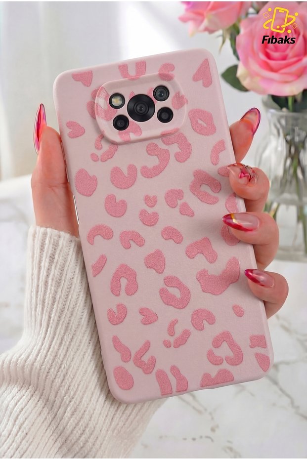 Poco X3/Pro/Nfc Case Pink Leopard Stylish Design Premium Slim Soft Silicone