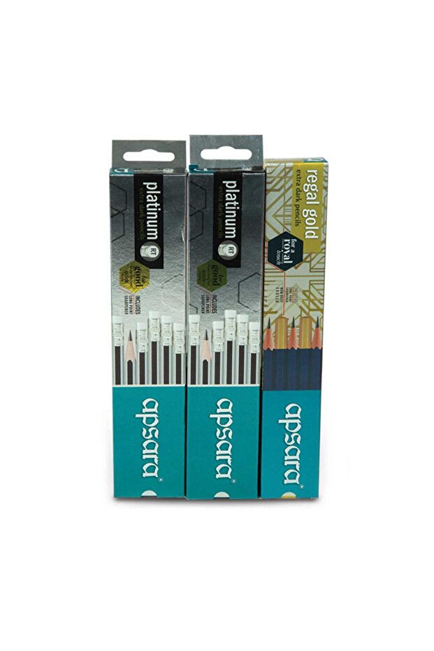 Pencil 3Pkts Assorted - 2