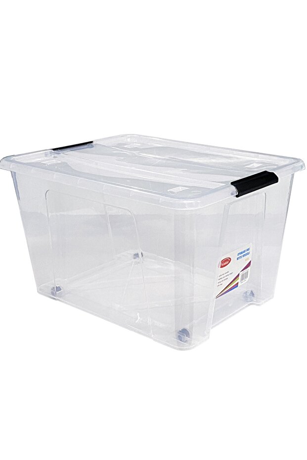 Storage Box, 52L, Clear