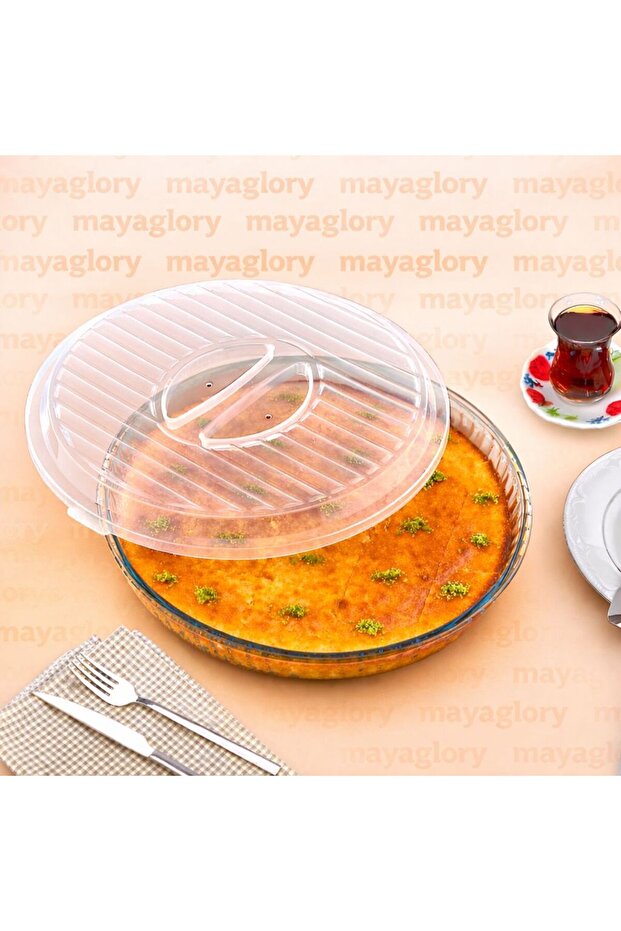 Round Glass Jar Lid Transparent Design Glass Jar Lid Food Preserving Storage Lid Standard Size