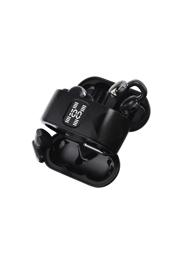 سماعات أذن لاسلكية CYXG Q16 4 في 1 مع صوت ستيريو عالي الجودة وبطارية طويلة الأمد مع شاشة LED