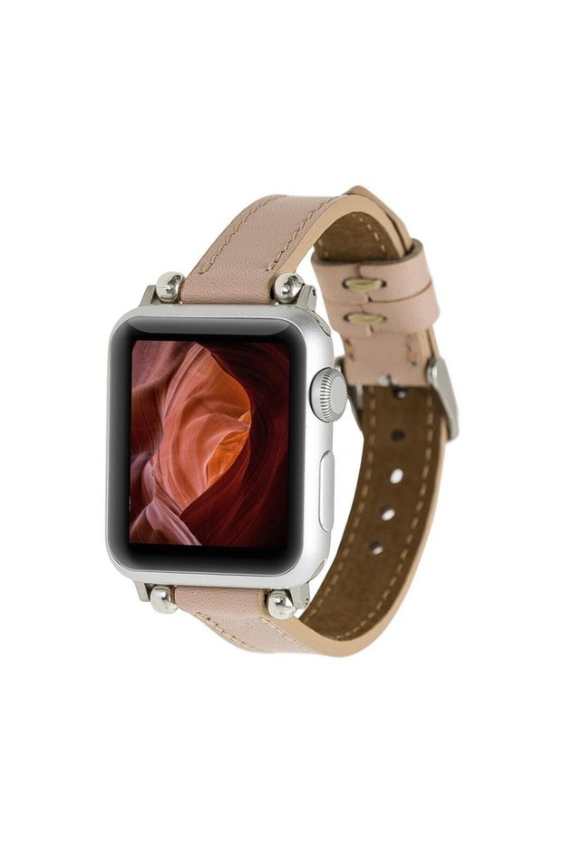 Watch Compatible Leather Band 38-40-41mm Ferro Nu1 Pink
