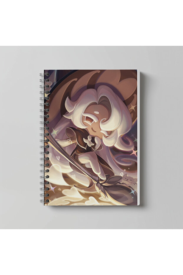 Cookie Run Anime Notebook A4 Size 60 Sheets Unlined Character Printed