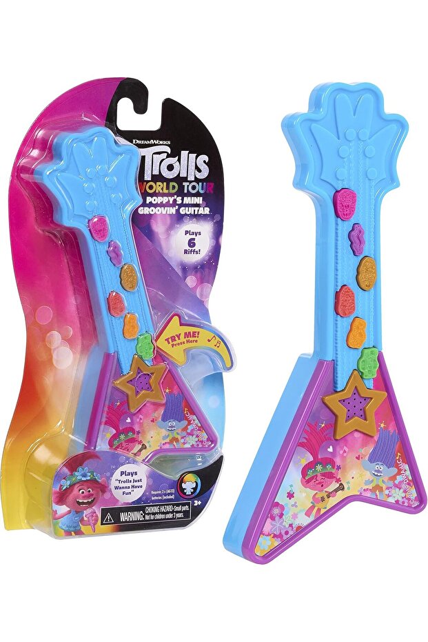 Trolls World Tour Poppys Groovin Guitar 65346