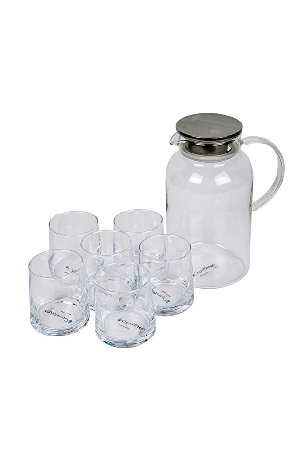 Borosilicate Glass Water Set, 7 pcs
