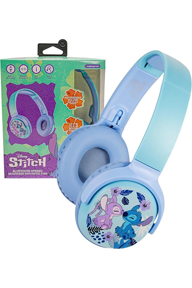 Stitch Bluetooth Wireless Stereo Headphones DY-9955-ST