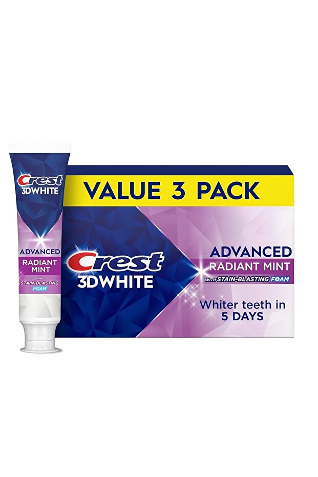 3D White Advanced Radiant Mint Toothpaste 280Gr - 1