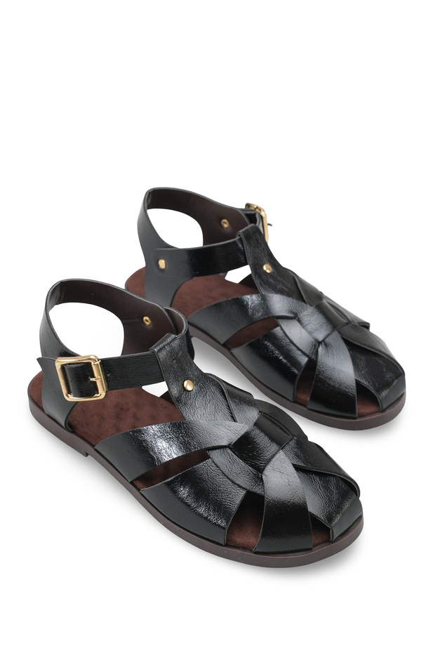 Vega Amara Women's Sandals 001210 Black Rustic