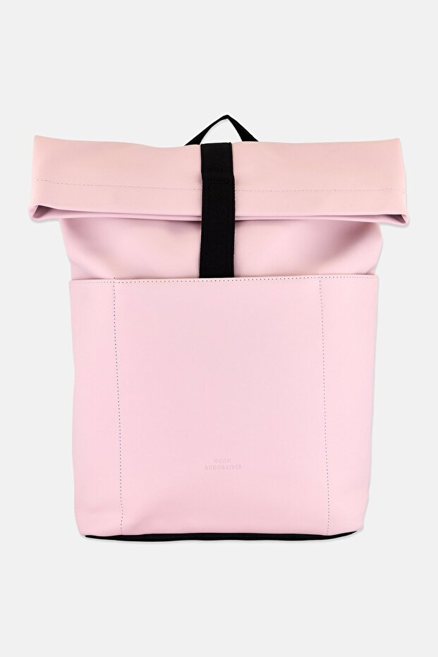 Women Brand Logo Backpack, Light Pink