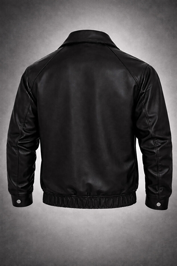 Men's Oversized Jacket Premium Transitional Bomber Jacket - 4