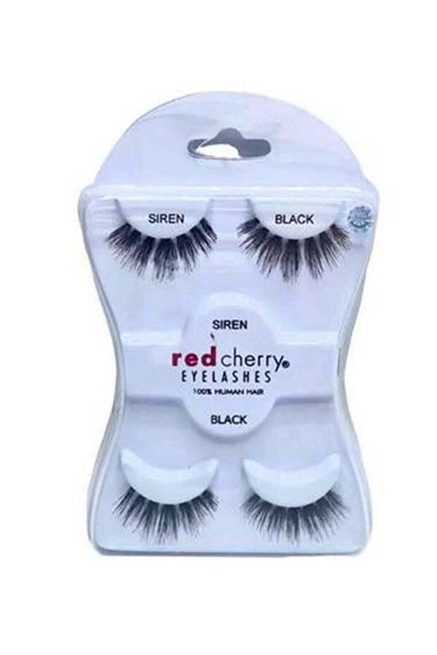2 Pieces Red Cherry Siren Eyelashes #