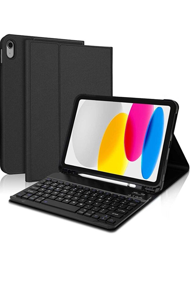 Keyboard Case Compatible with iPad 10.9 inch 10th Generation 2022, iPad 10th Generation Case with pe