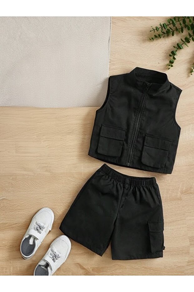 Summer Gabardine Cargo Set 2-Piece