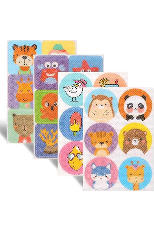 Veximind 120 Pack Mosquito Repellent Stickers for Kids - All-Natural Citronella Essential Oil Patche