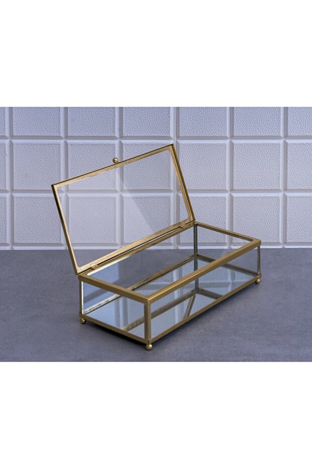 صندوق زجاجي مستطيل صغير 24x12x7