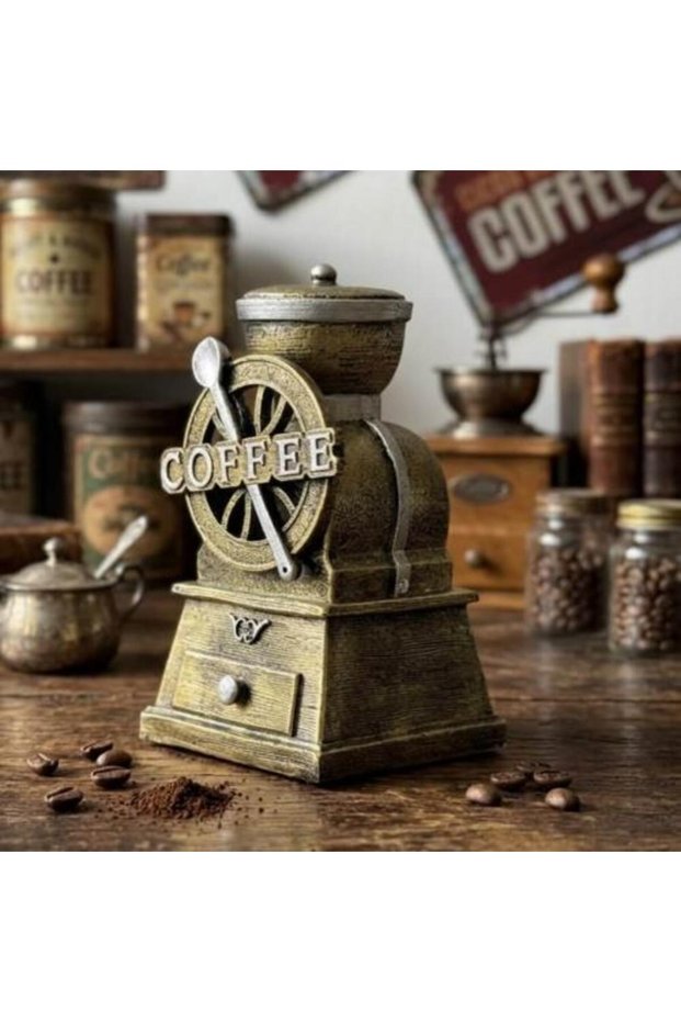 Vintage Coffee Mill Decor ديكور مطحنة قهوة