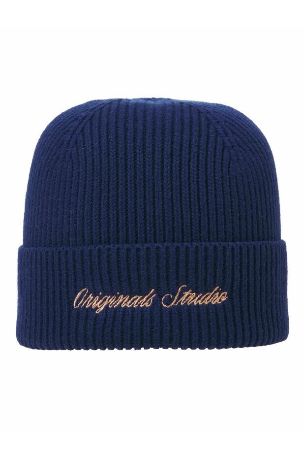 Men's Blue Jacnorrebro Regular Beanie Noos Beanie 12284006-Oceancave