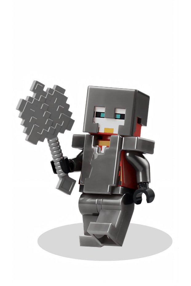 Minecraft 90 - Red Warrior Original Minifigure