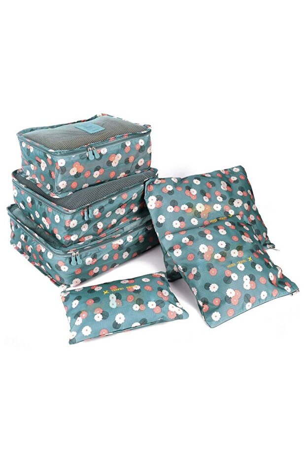 6 Pcs Travel Storage Organizer Pouch