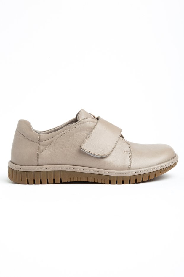 Genuine Leather 36-37-38-39-40-41 Size Women's Velcro Shoes