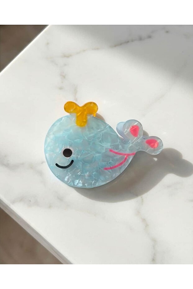 Nori Cute Sea Creatures Whale Bone Clasp Buckle