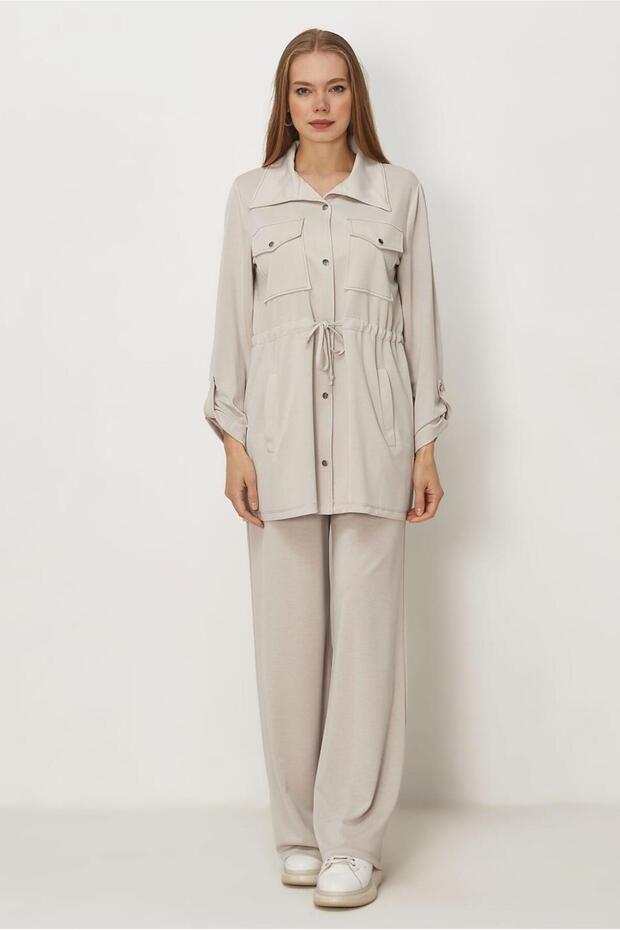 Waist-Tieded Track Suit 46332