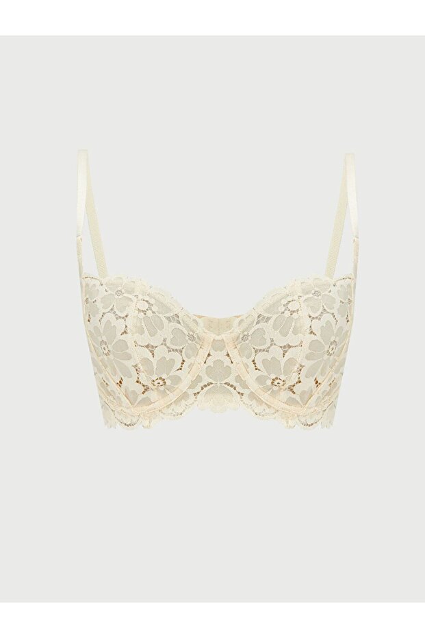 Underwire Unpadded Lace T-Shirt Bra