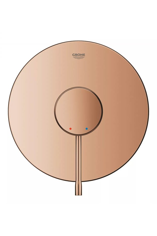 Essence 24168DA1 shower control unit, 1 function, valve required, Glossy copper