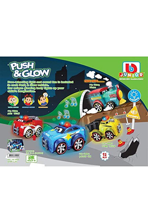 Push And Glow Train 16-89005 - 4