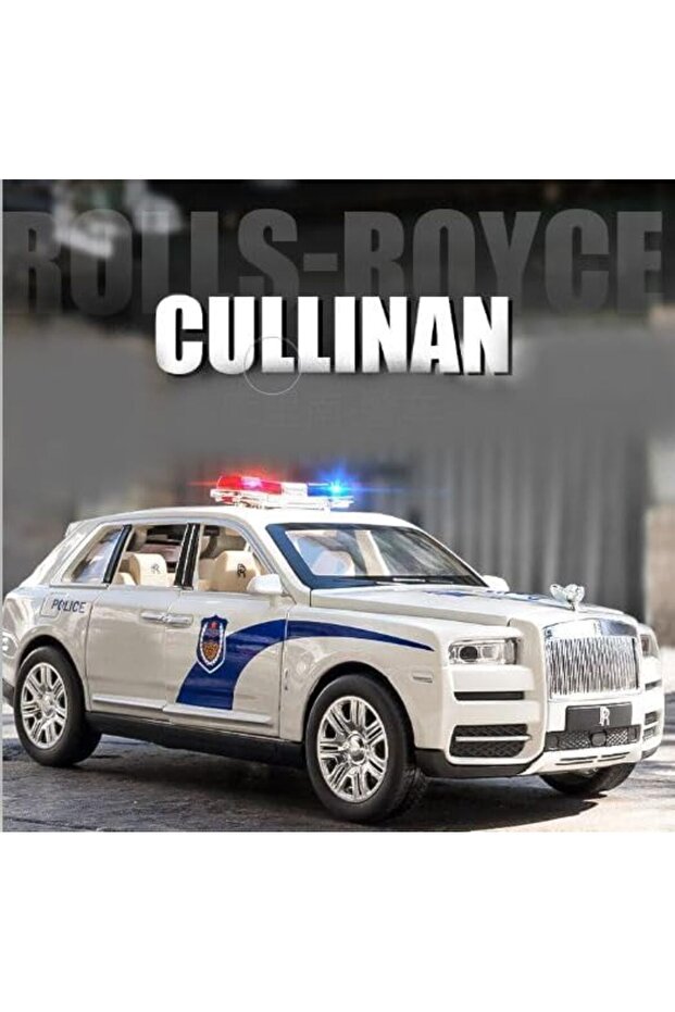 Pullback Police Car Diecast
