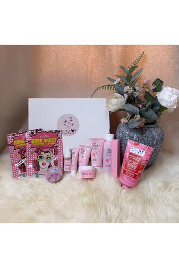 Gift For Her | Pink Rose Care Bundle