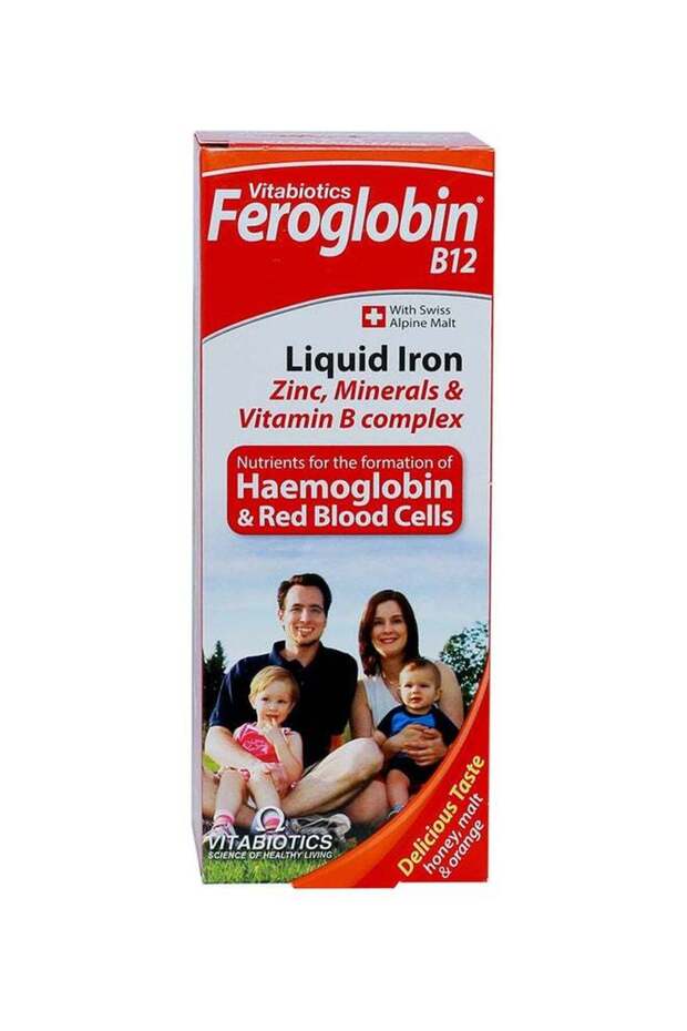 Feroglobin B12 Liquid Iron Syrup 200Ml