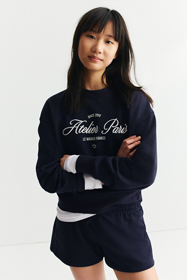 2 Parçalı Sweatshirt Set